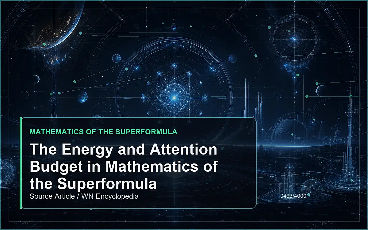 AI-generated encyclopedia reference image for The Energy and Attention Budget in Mathematics of the Superformula