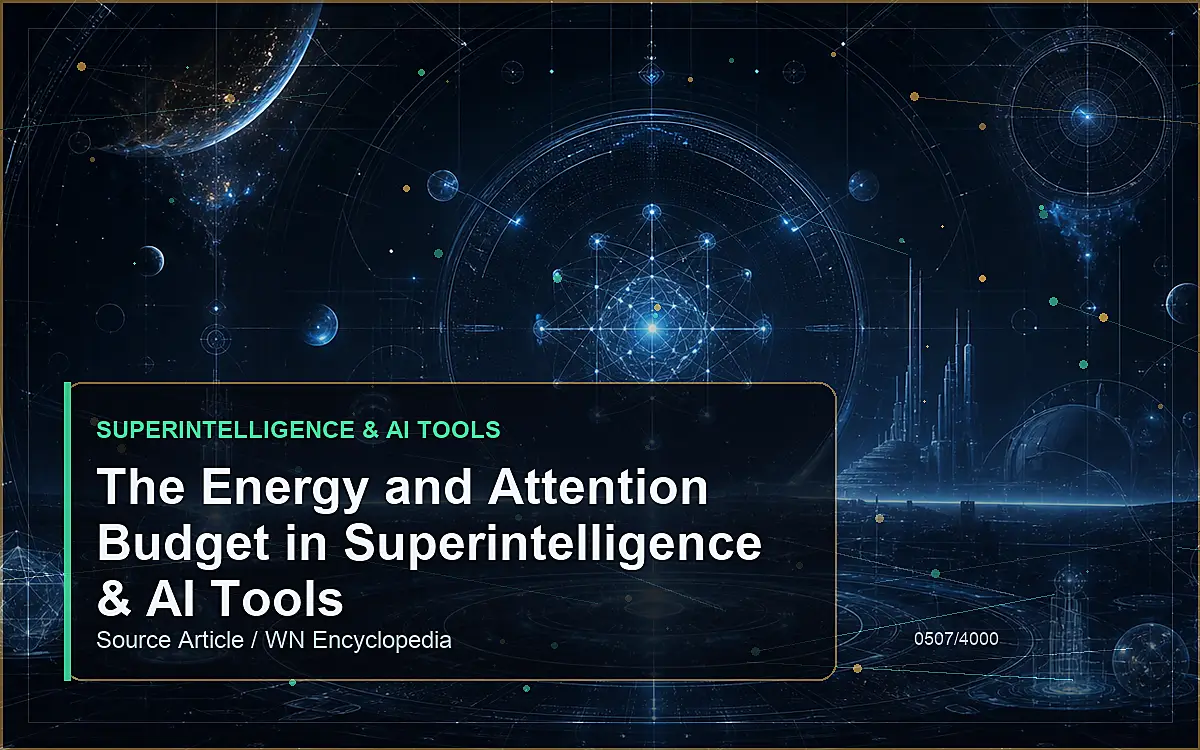 AI-generated encyclopedia reference image for The Energy and Attention Budget in Superintelligence & AI Tools