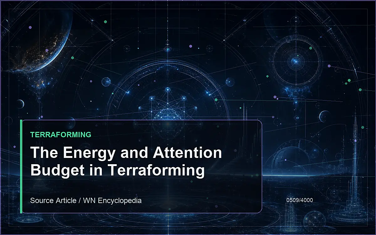 AI-generated encyclopedia reference image for The Energy and Attention Budget in Terraforming