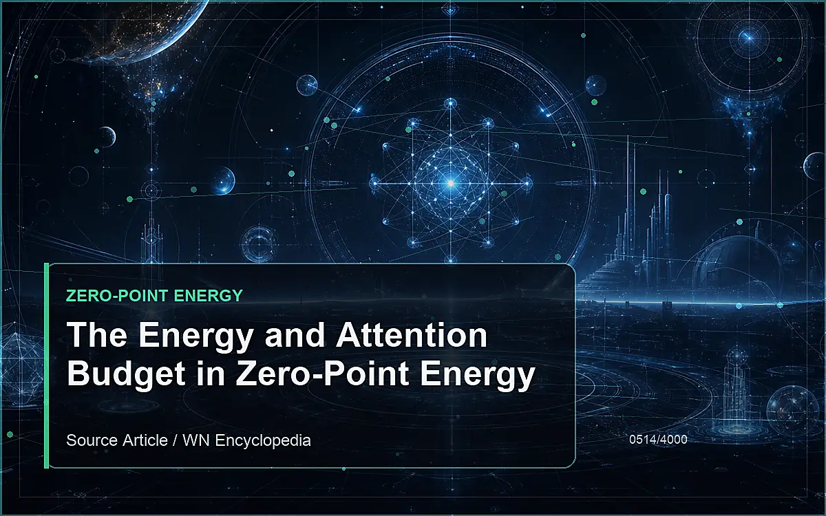 AI-generated encyclopedia reference image for The Energy and Attention Budget in Zero-Point Energy