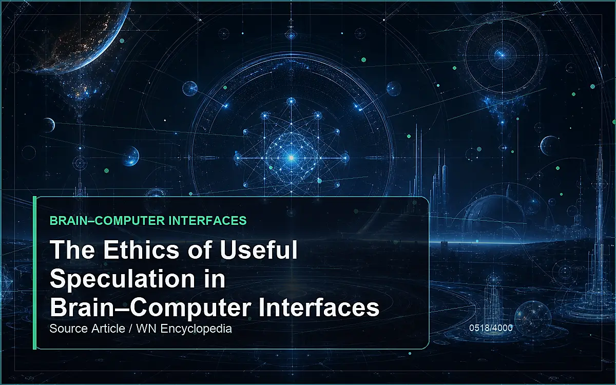 AI-generated encyclopedia reference image for The Ethics of Useful Speculation in Brain–Computer Interfaces
