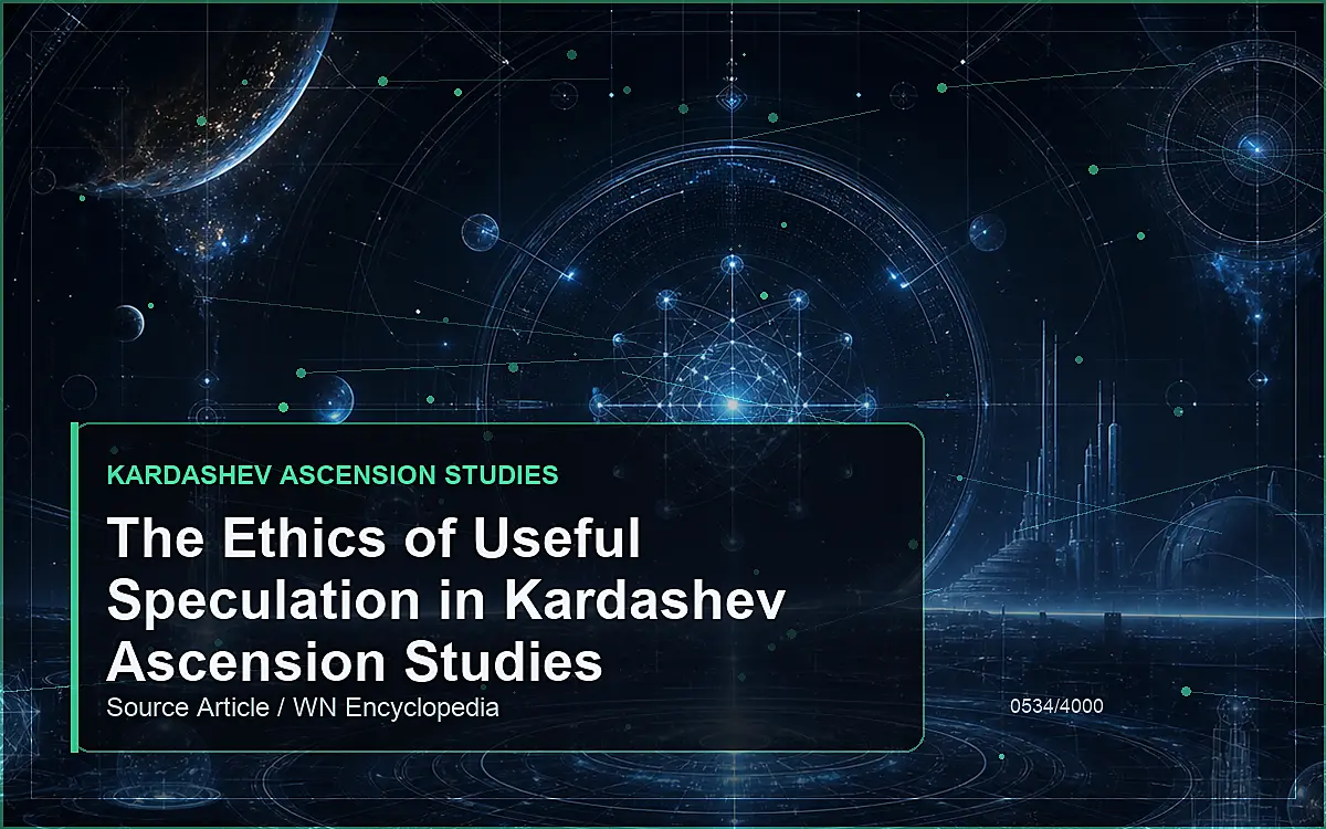 AI-generated encyclopedia reference image for The Ethics of Useful Speculation in Kardashev Ascension Studies