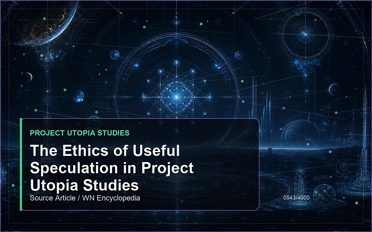 AI-generated encyclopedia reference image for The Ethics of Useful Speculation in Project Utopia Studies