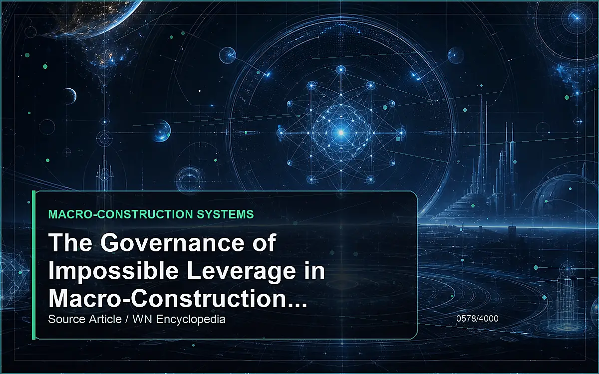 AI-generated encyclopedia reference image for The Governance of Impossible Leverage in Macro-Construction Systems