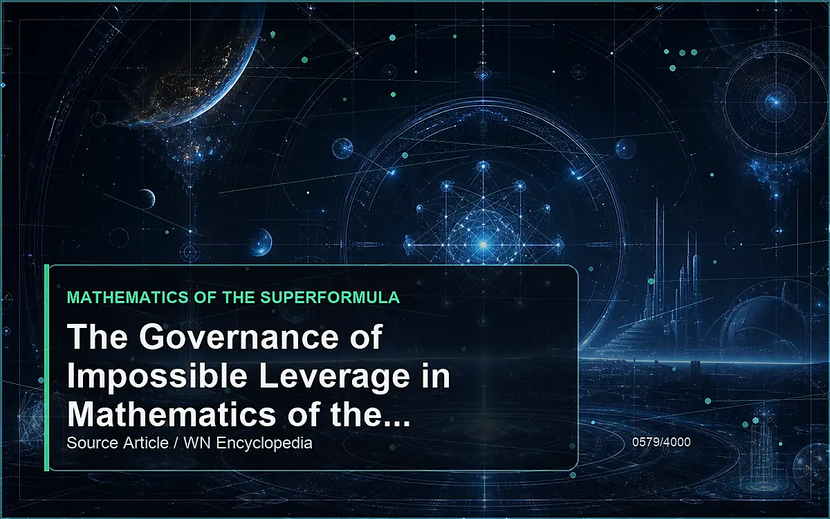 AI-generated encyclopedia reference image for The Governance of Impossible Leverage in Mathematics of the Superformula