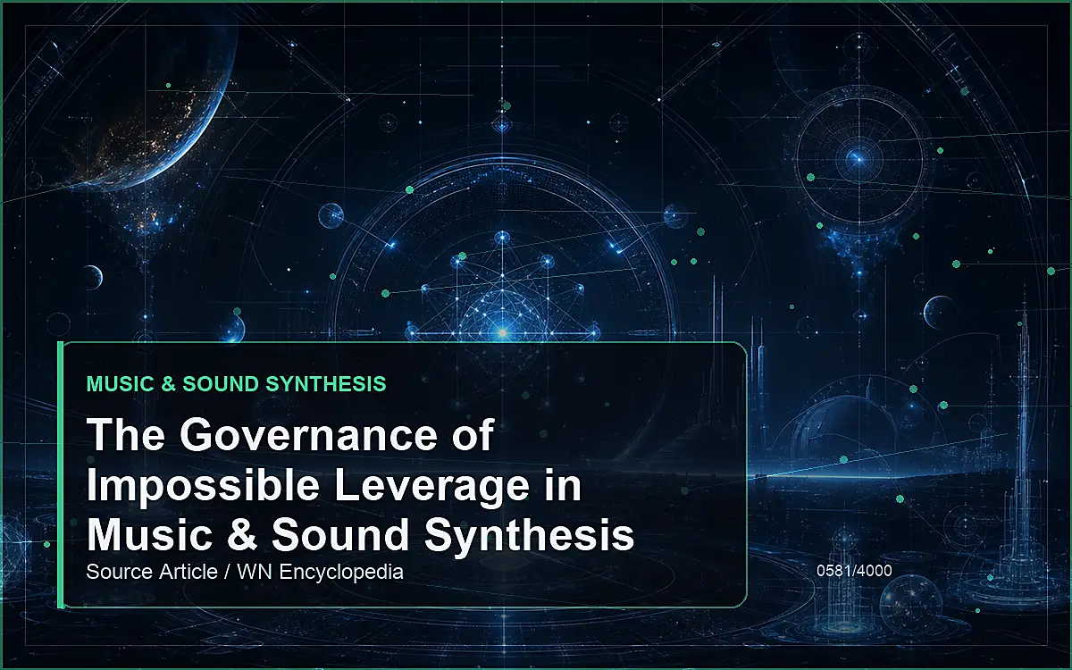 AI-generated encyclopedia reference image for The Governance of Impossible Leverage in Music & Sound Synthesis