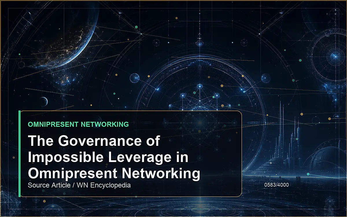AI-generated encyclopedia reference image for The Governance of Impossible Leverage in Omnipresent Networking
