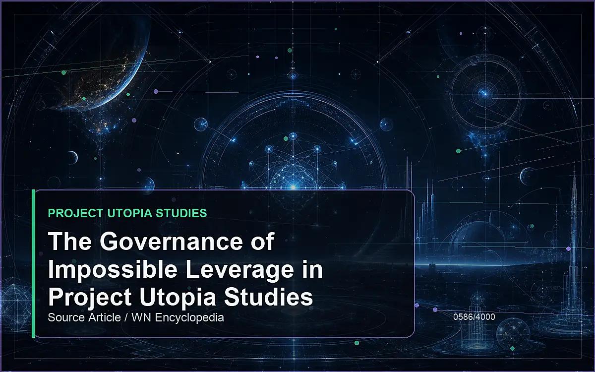 AI-generated encyclopedia reference image for The Governance of Impossible Leverage in Project Utopia Studies