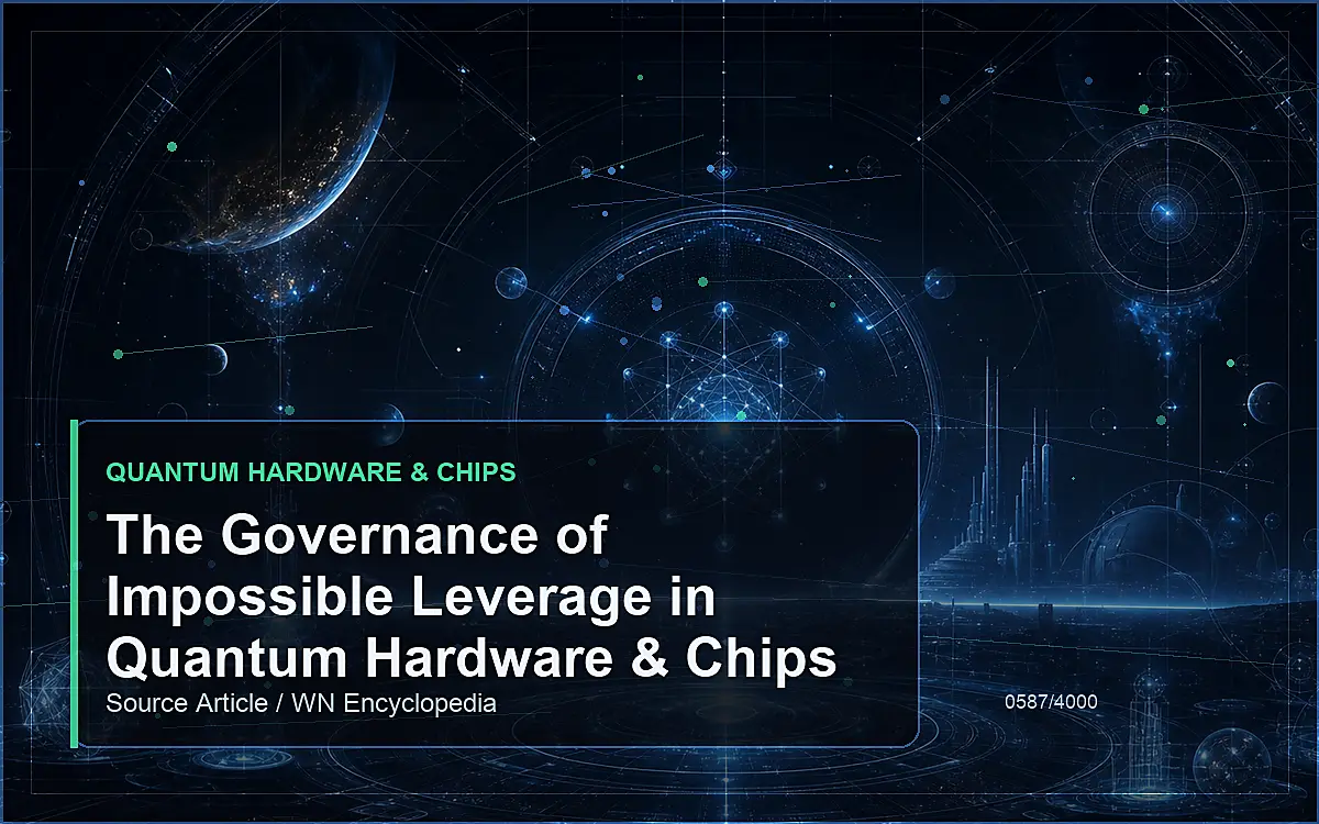 AI-generated encyclopedia reference image for The Governance of Impossible Leverage in Quantum Hardware & Chips