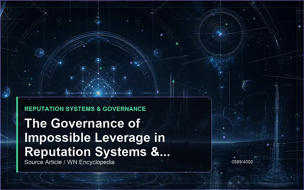 AI-generated encyclopedia reference image for The Governance of Impossible Leverage in Reputation Systems & Governance