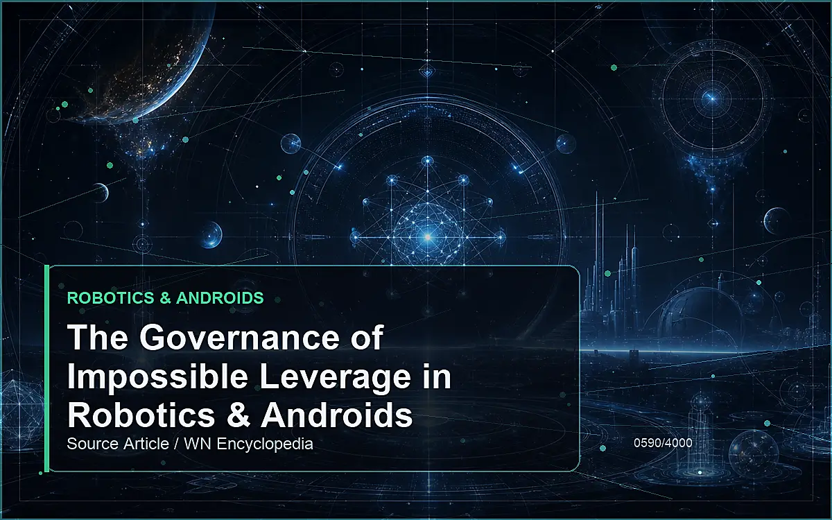 AI-generated encyclopedia reference image for The Governance of Impossible Leverage in Robotics & Androids