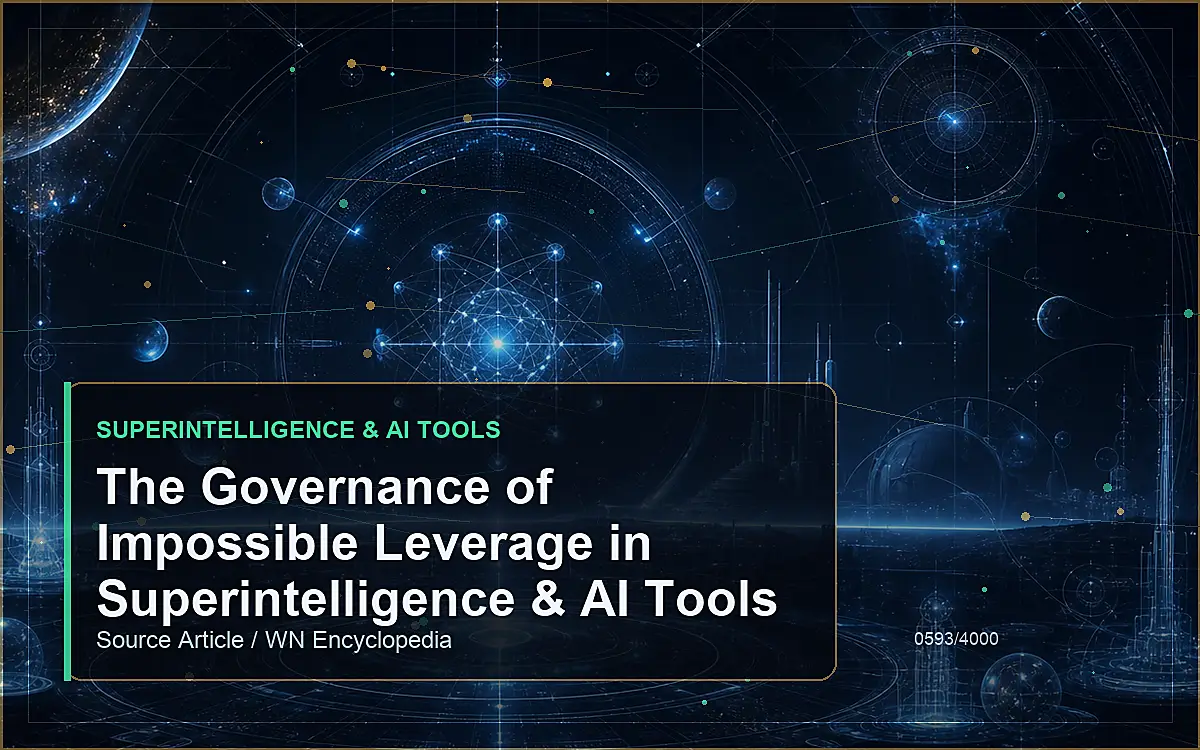 AI-generated encyclopedia reference image for The Governance of Impossible Leverage in Superintelligence & AI Tools