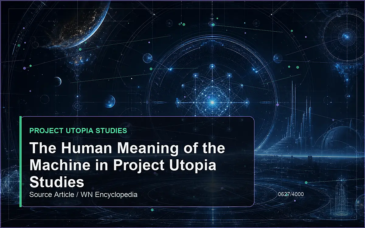 AI-generated encyclopedia reference image for The Human Meaning of the Machine in Project Utopia Studies