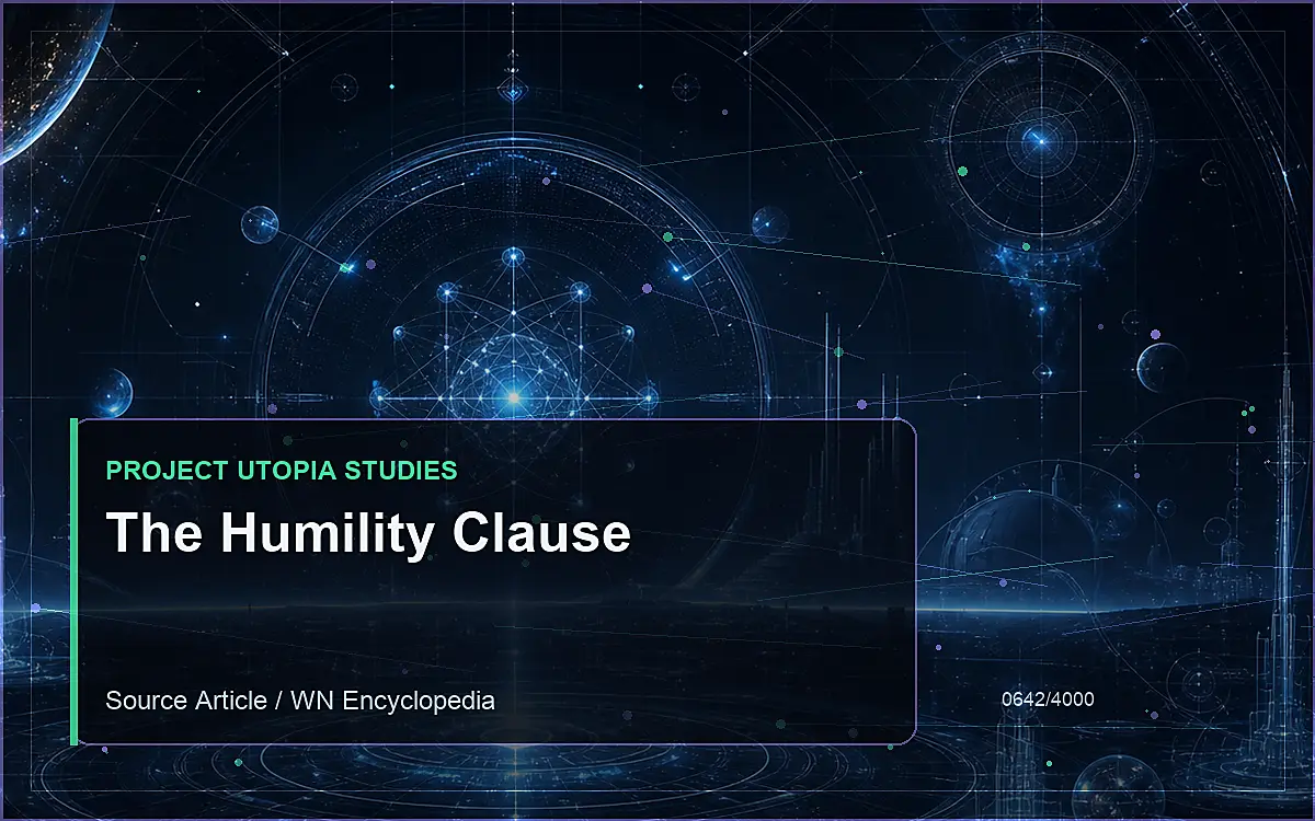 AI-generated encyclopedia reference image for The Humility Clause