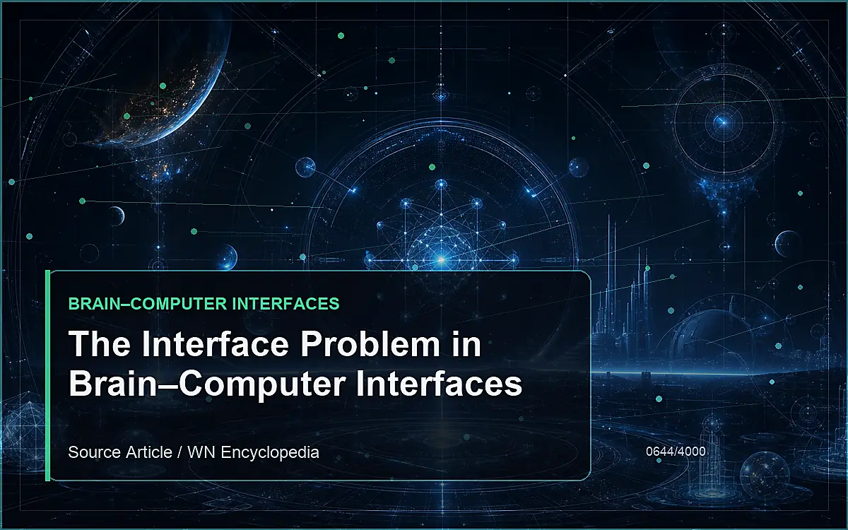 AI-generated encyclopedia reference image for The Interface Problem in Brain–Computer Interfaces