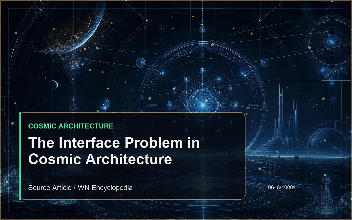 AI-generated encyclopedia reference image for The Interface Problem in Cosmic Architecture