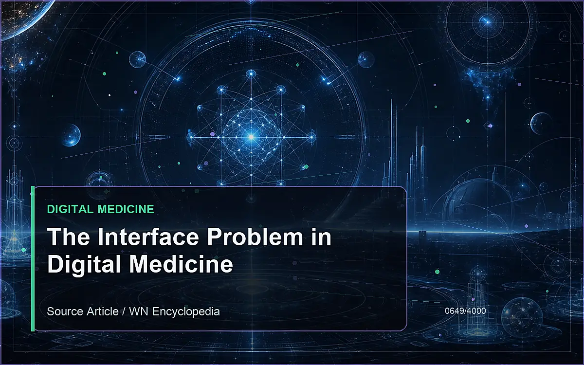 AI-generated encyclopedia reference image for The Interface Problem in Digital Medicine