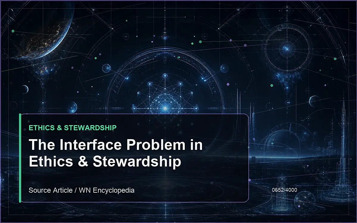 AI-generated encyclopedia reference image for The Interface Problem in Ethics & Stewardship