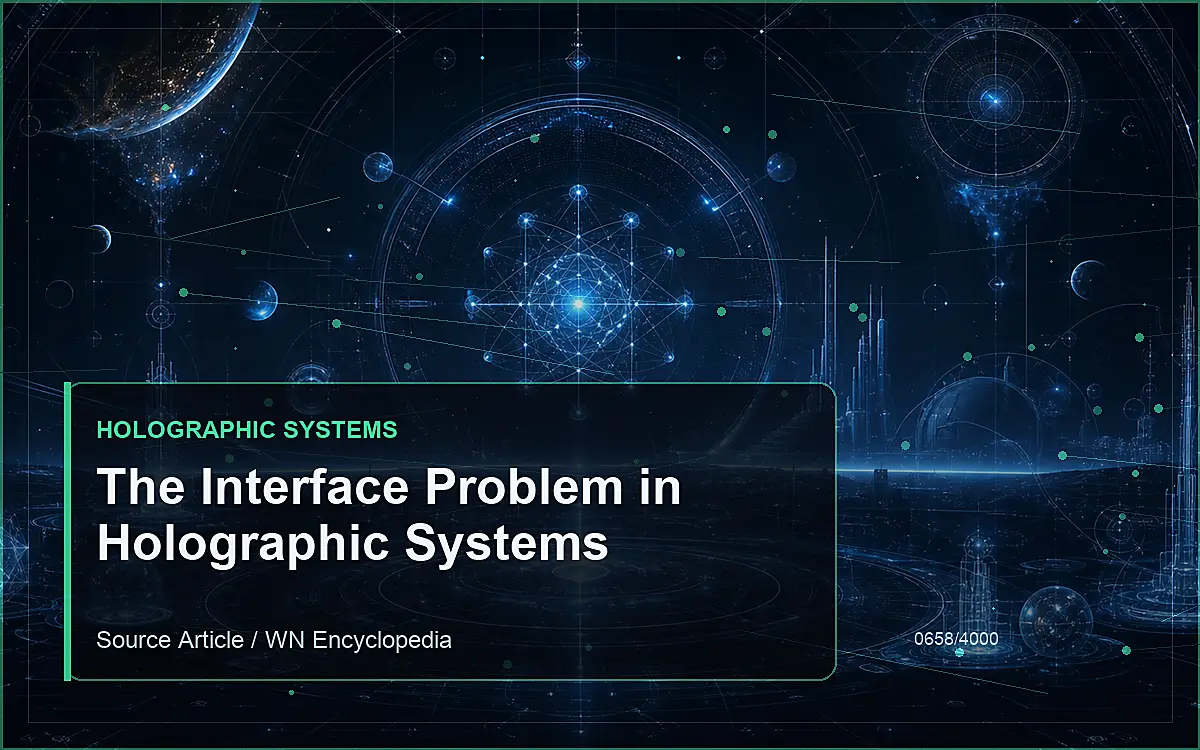 AI-generated encyclopedia reference image for The Interface Problem in Holographic Systems
