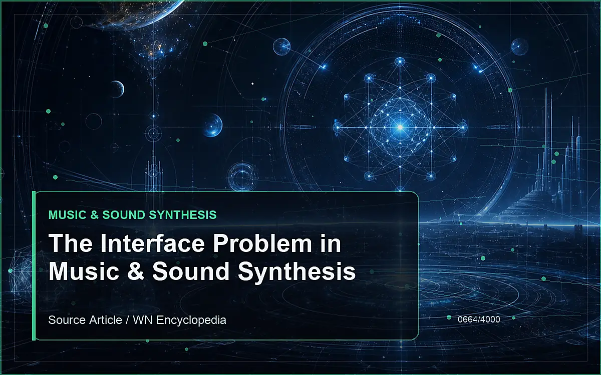 AI-generated encyclopedia reference image for The Interface Problem in Music & Sound Synthesis