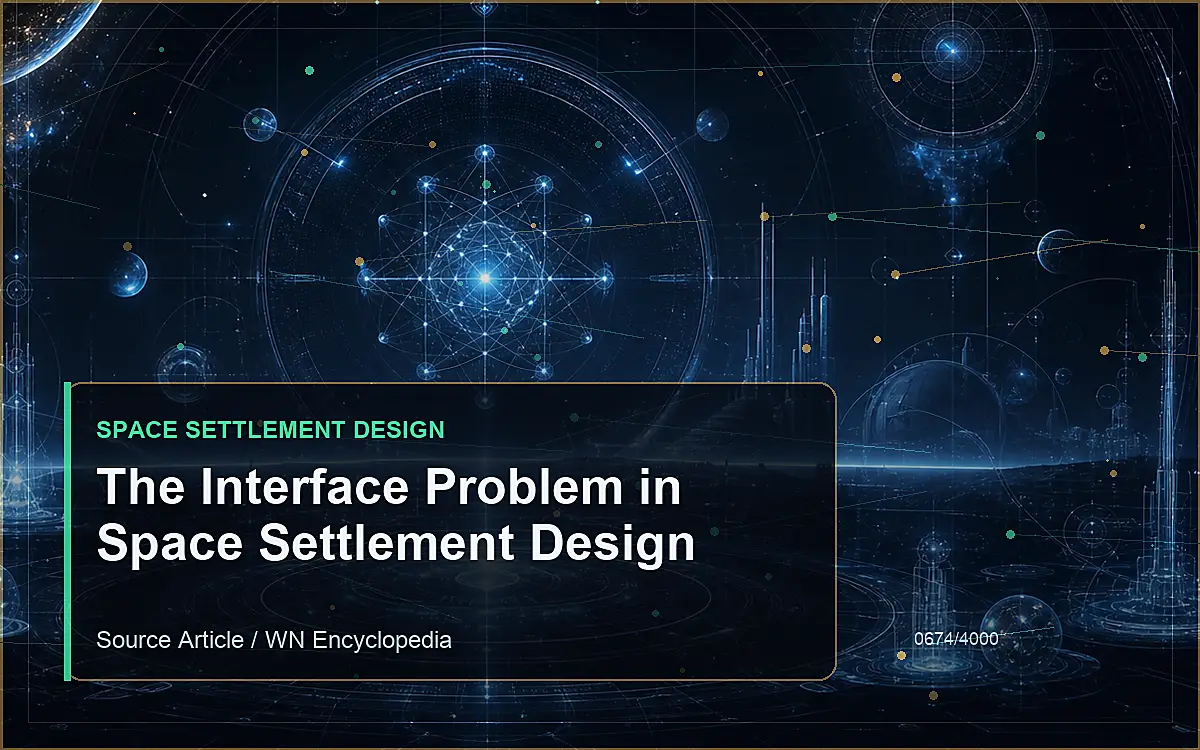 AI-generated encyclopedia reference image for The Interface Problem in Space Settlement Design