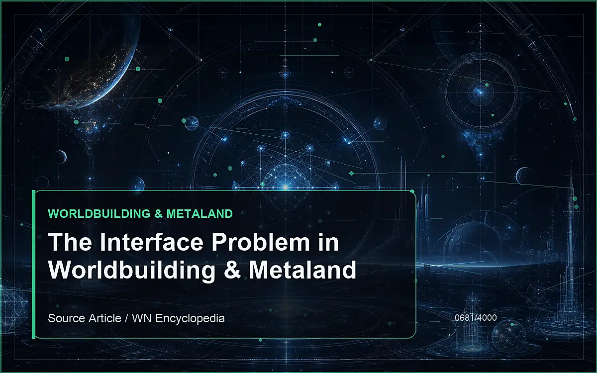 AI-generated encyclopedia reference image for The Interface Problem in Worldbuilding & Metaland