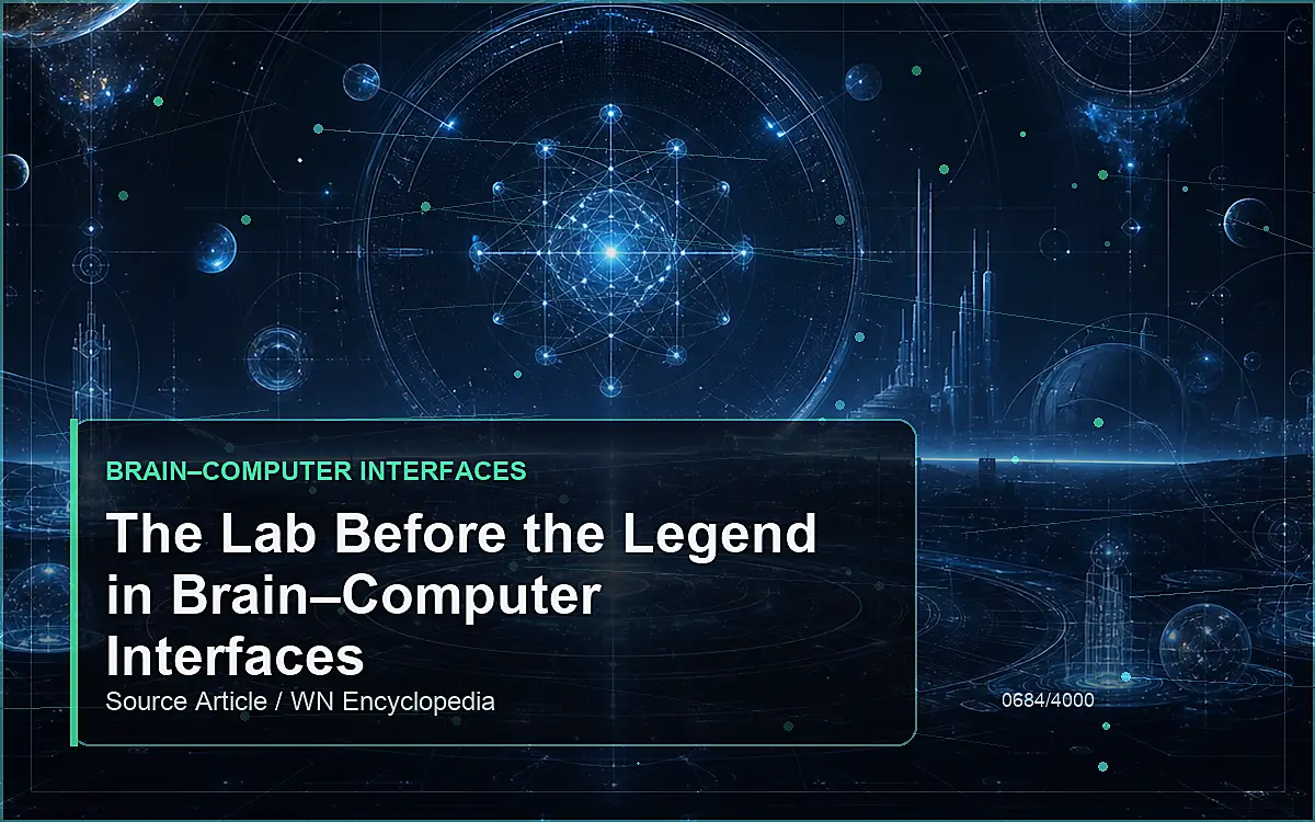 AI-generated encyclopedia reference image for The Lab Before the Legend in Brain–Computer Interfaces