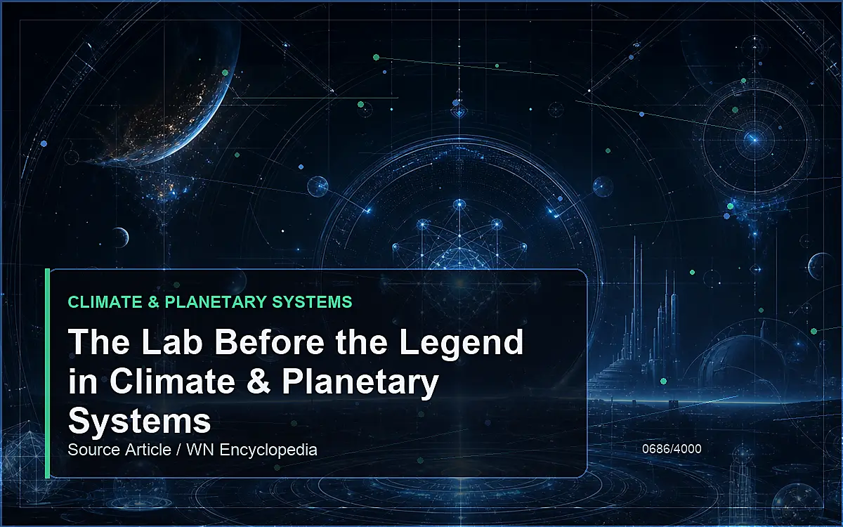AI-generated encyclopedia reference image for The Lab Before the Legend in Climate & Planetary Systems