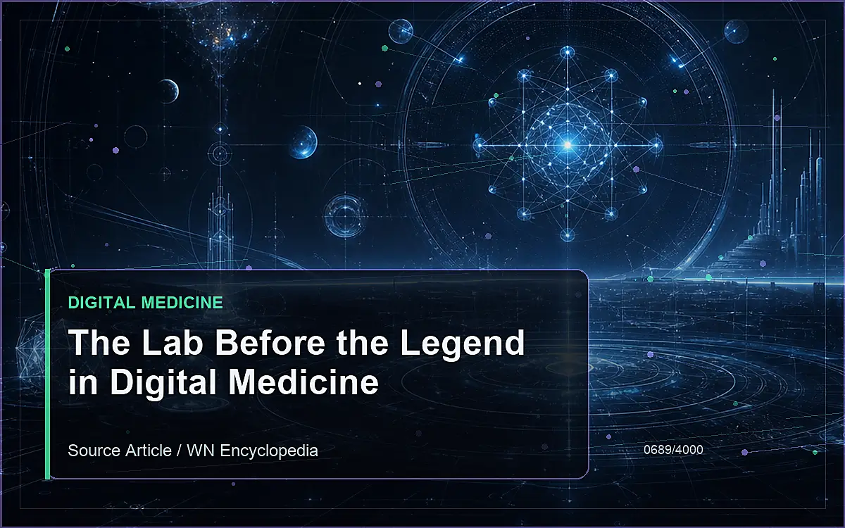 AI-generated encyclopedia reference image for The Lab Before the Legend in Digital Medicine