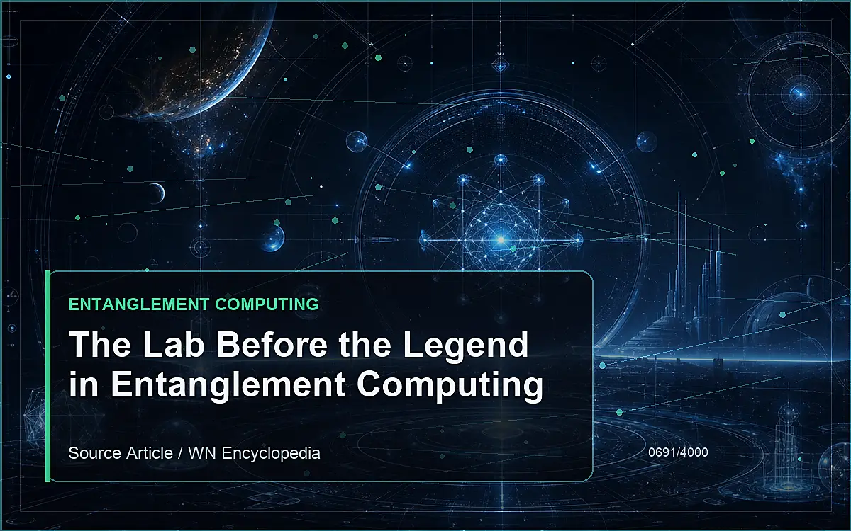 AI-generated encyclopedia reference image for The Lab Before the Legend in Entanglement Computing