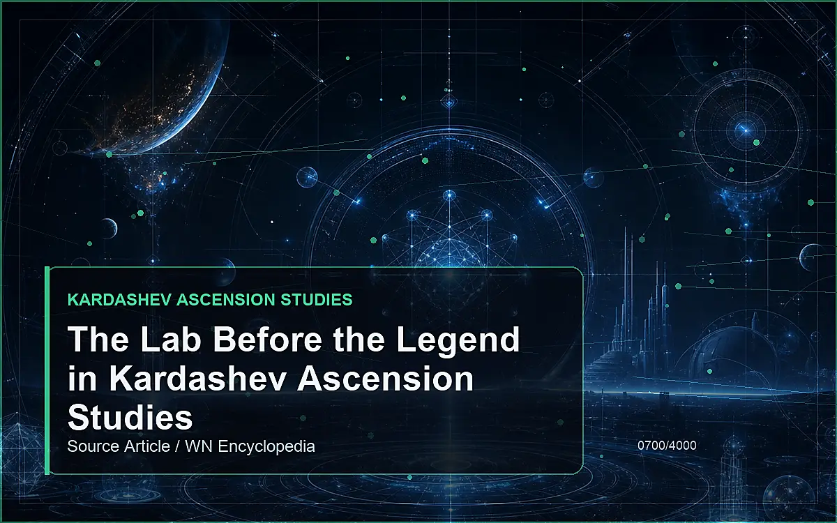 AI-generated encyclopedia reference image for The Lab Before the Legend in Kardashev Ascension Studies