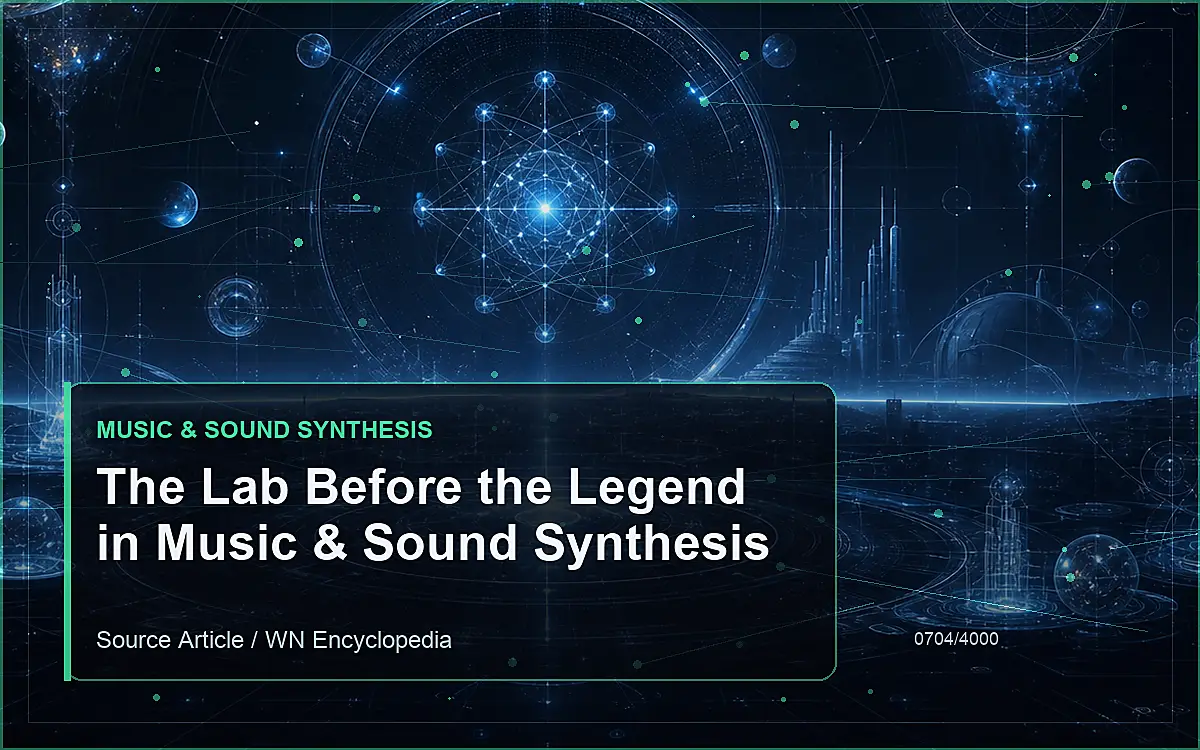AI-generated encyclopedia reference image for The Lab Before the Legend in Music & Sound Synthesis