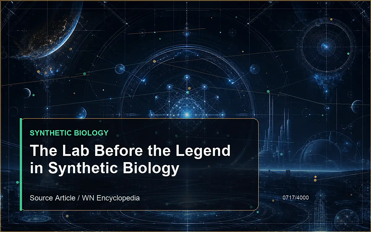 AI-generated encyclopedia reference image for The Lab Before the Legend in Synthetic Biology