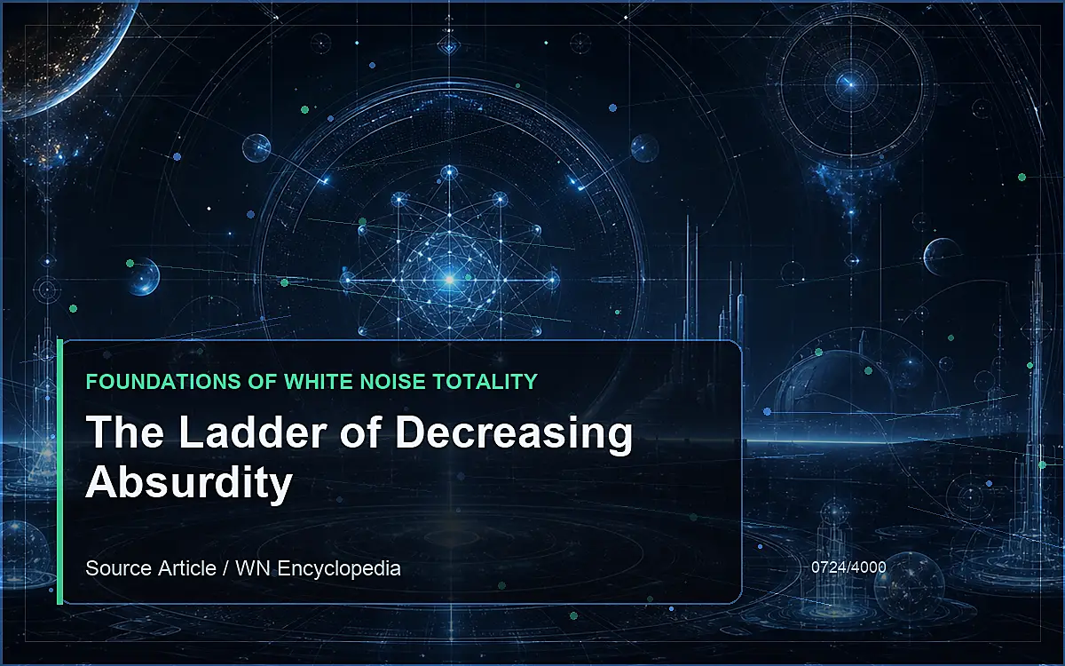 AI-generated encyclopedia reference image for The Ladder of Decreasing Absurdity
