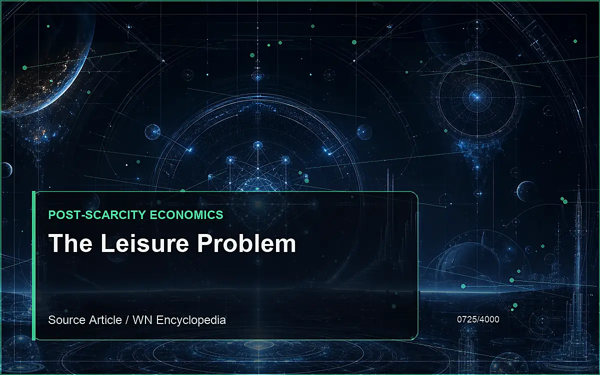 AI-generated encyclopedia reference image for The Leisure Problem