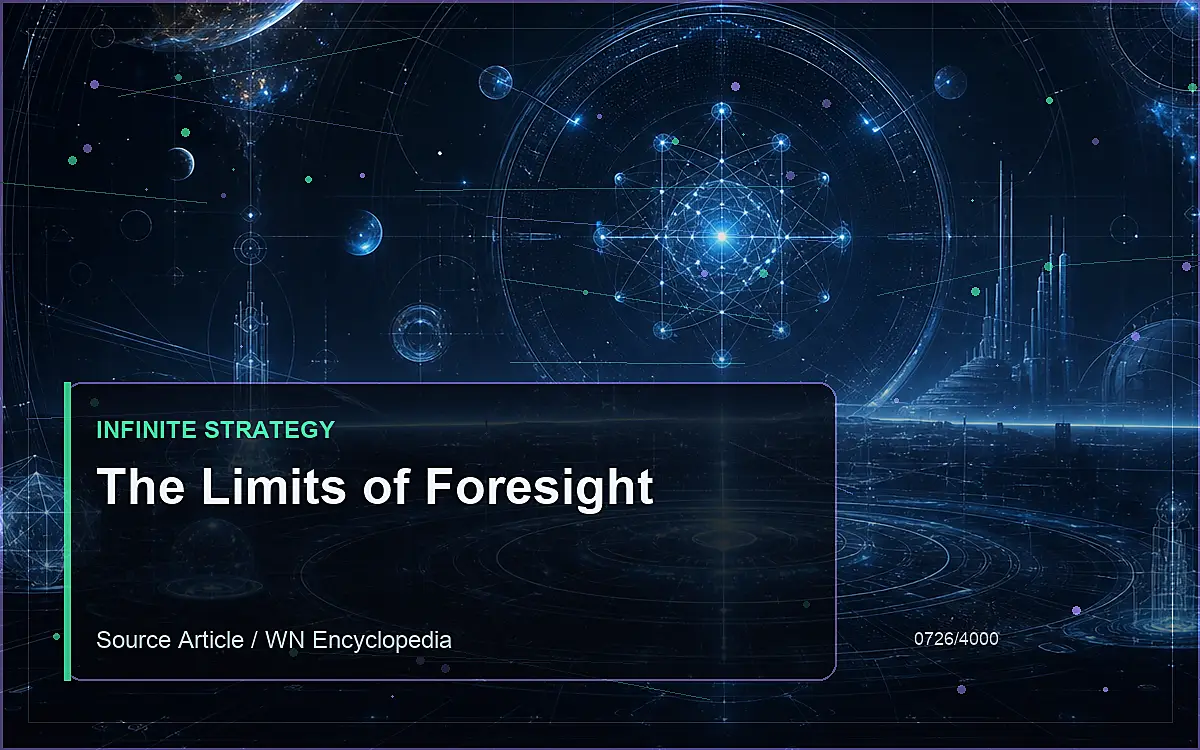 AI-generated encyclopedia reference image for The Limits of Foresight