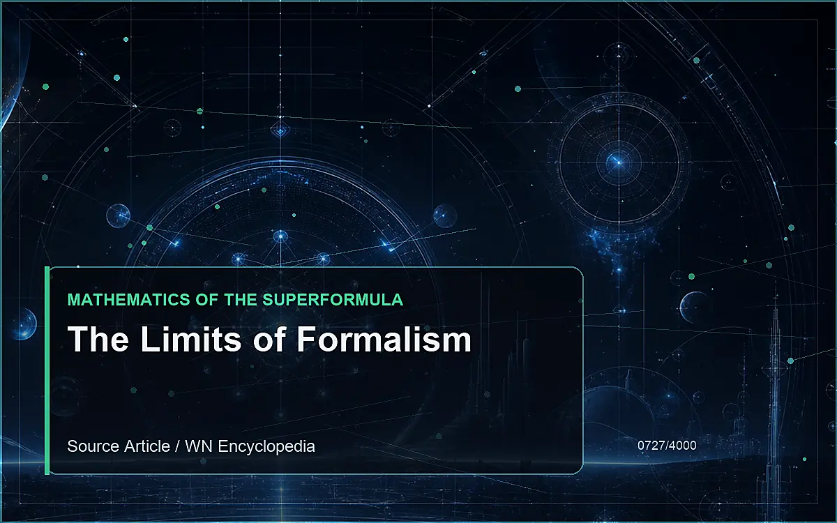 AI-generated encyclopedia reference image for The Limits of Formalism