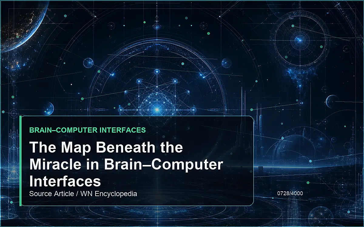 AI-generated encyclopedia reference image for The Map Beneath the Miracle in Brain–Computer Interfaces