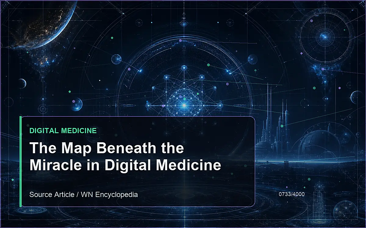 AI-generated encyclopedia reference image for The Map Beneath the Miracle in Digital Medicine