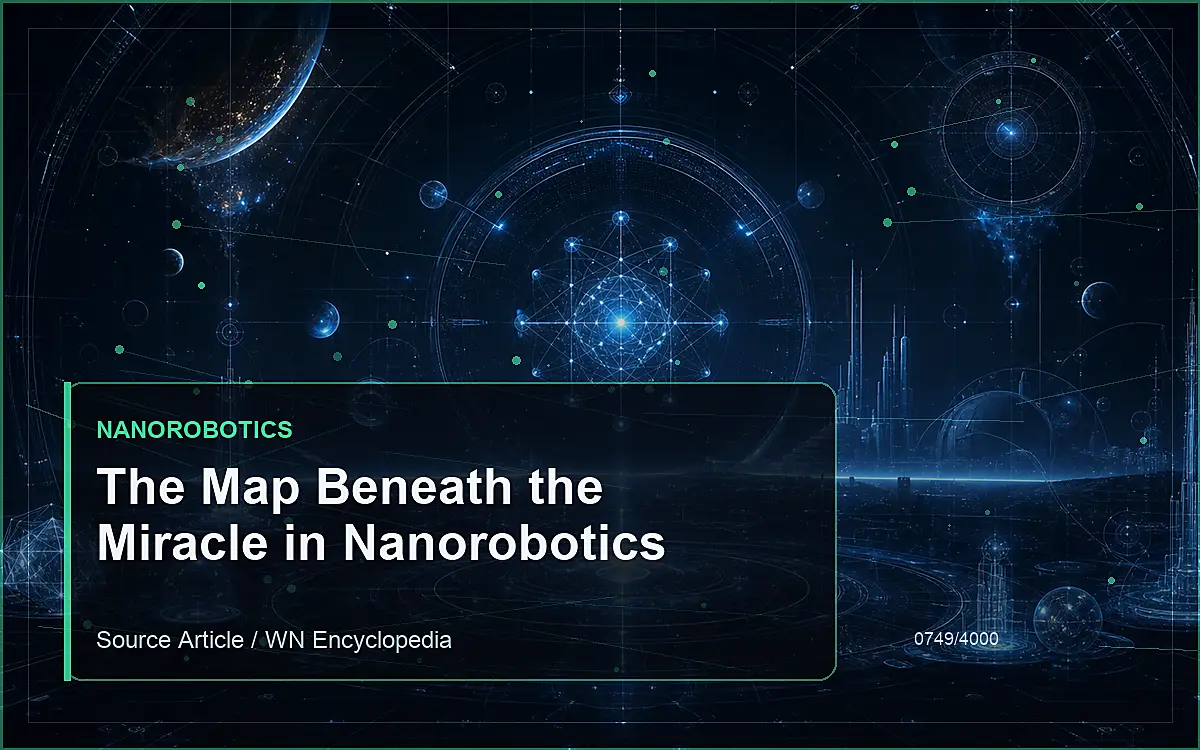 AI-generated encyclopedia reference image for The Map Beneath the Miracle in Nanorobotics