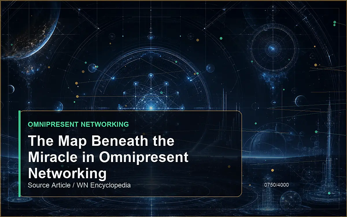 AI-generated encyclopedia reference image for The Map Beneath the Miracle in Omnipresent Networking
