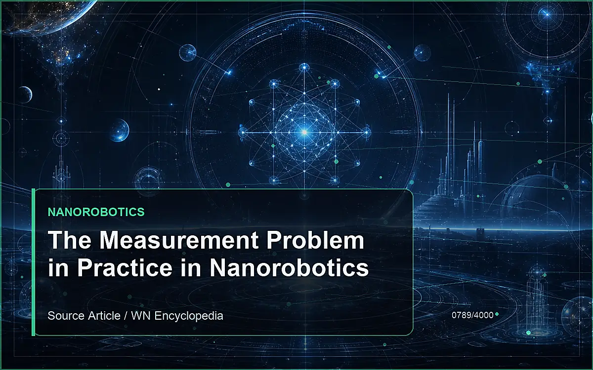 AI-generated encyclopedia reference image for The Measurement Problem in Practice in Nanorobotics