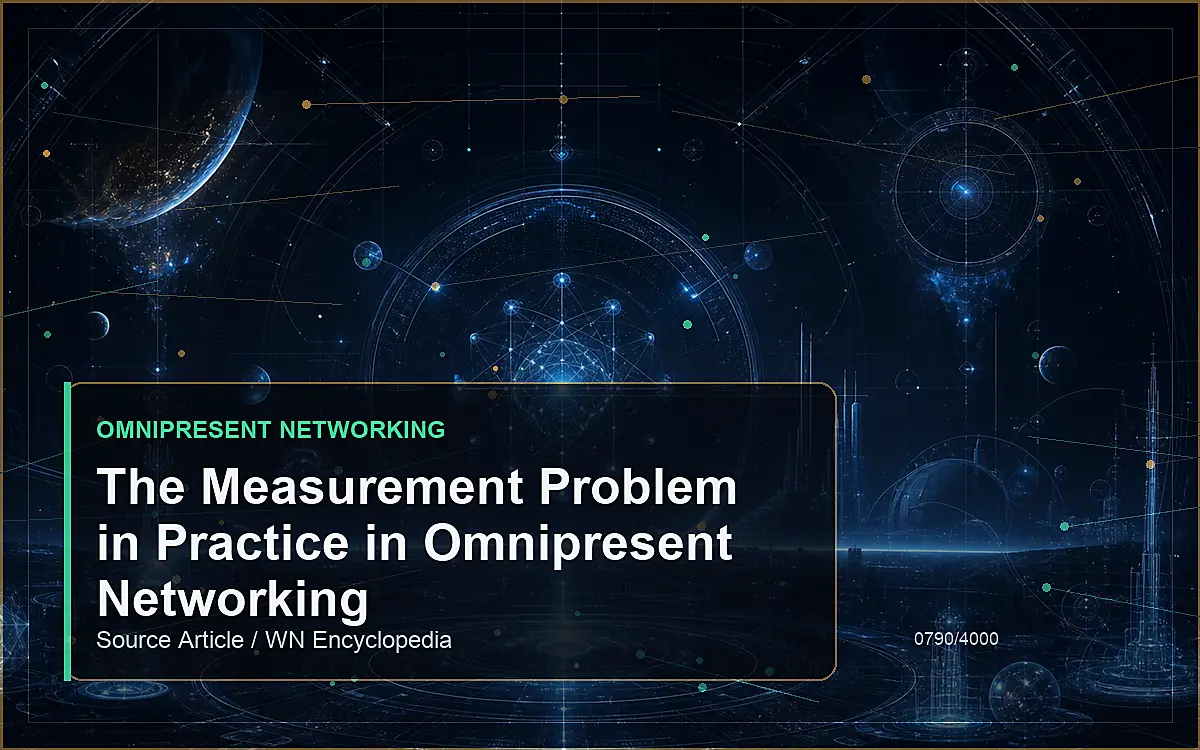 AI-generated encyclopedia reference image for The Measurement Problem in Practice in Omnipresent Networking