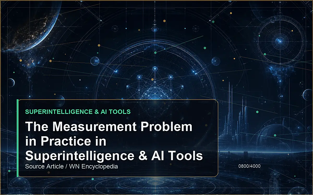 AI-generated encyclopedia reference image for The Measurement Problem in Practice in Superintelligence & AI Tools