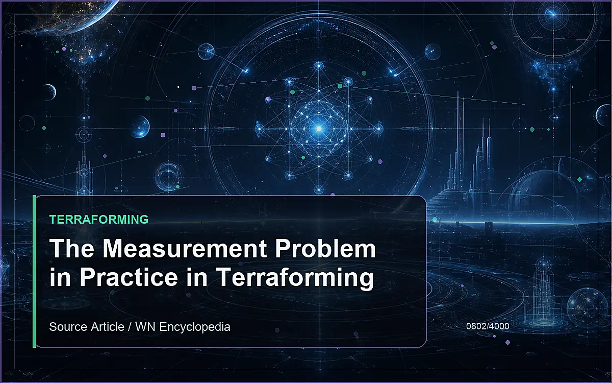 AI-generated encyclopedia reference image for The Measurement Problem in Practice in Terraforming