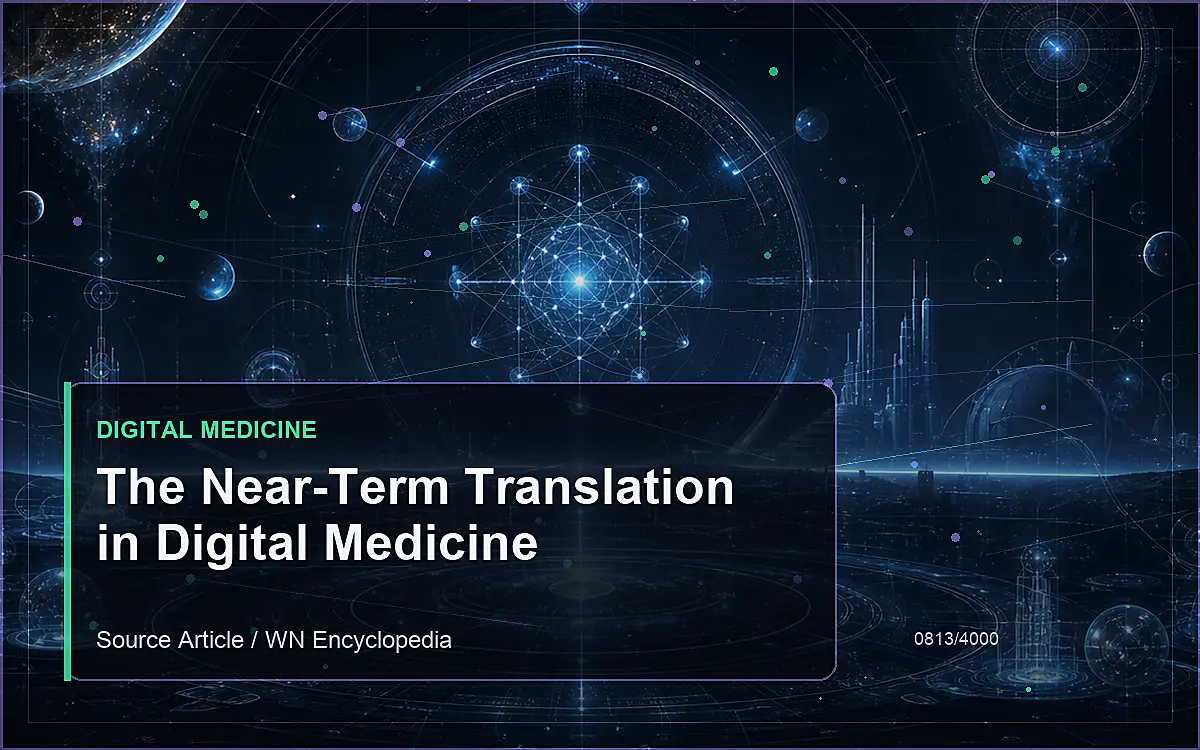 AI-generated encyclopedia reference image for The Near-Term Translation in Digital Medicine