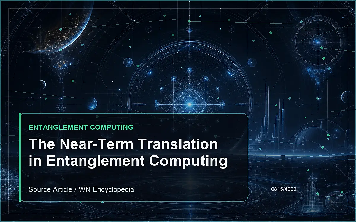 AI-generated encyclopedia reference image for The Near-Term Translation in Entanglement Computing
