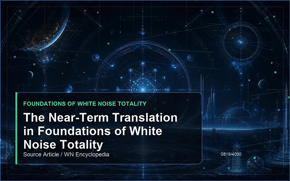 AI-generated encyclopedia reference image for The Near-Term Translation in Foundations of White Noise Totality