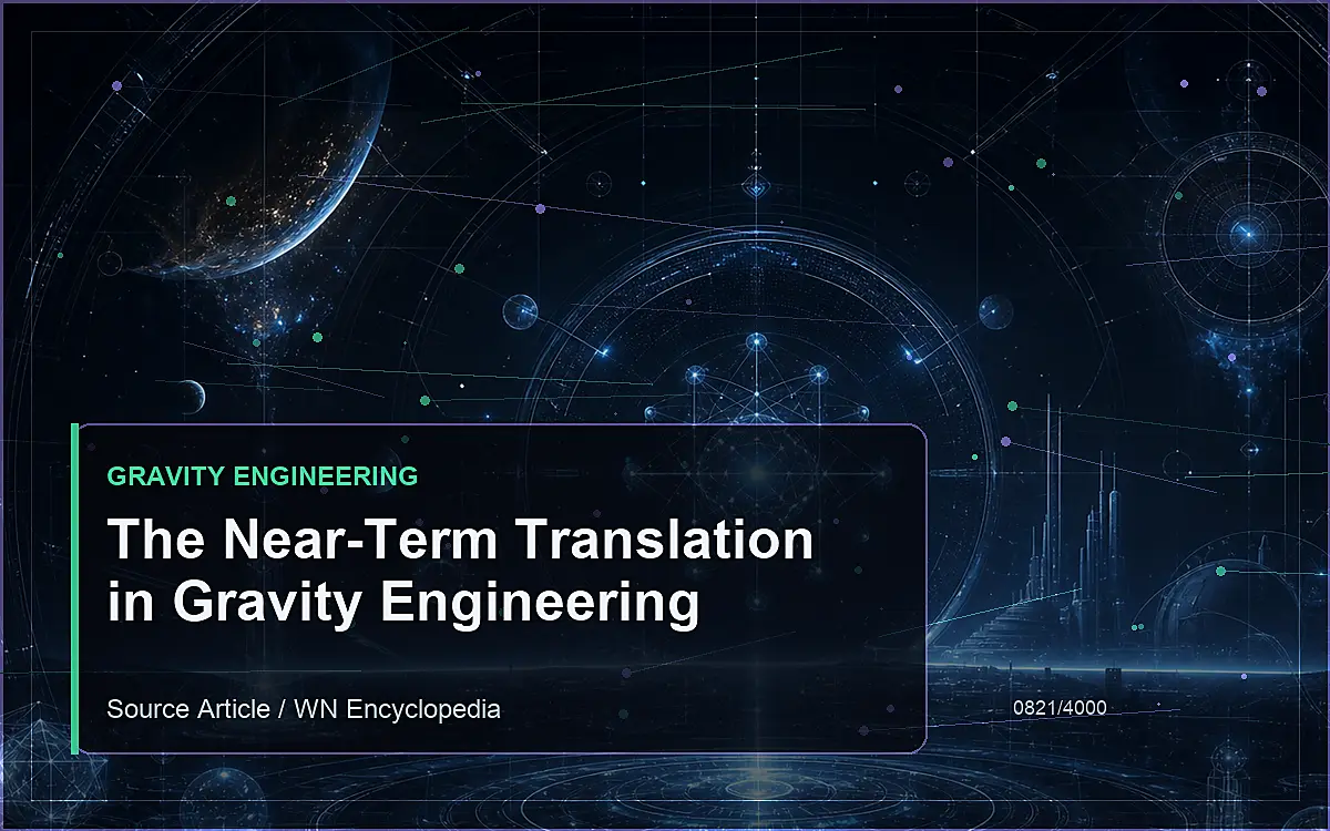 AI-generated encyclopedia reference image for The Near-Term Translation in Gravity Engineering