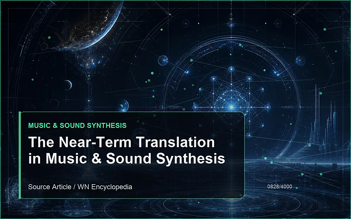 AI-generated encyclopedia reference image for The Near-Term Translation in Music & Sound Synthesis